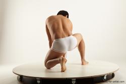 Various reference poses of Moses